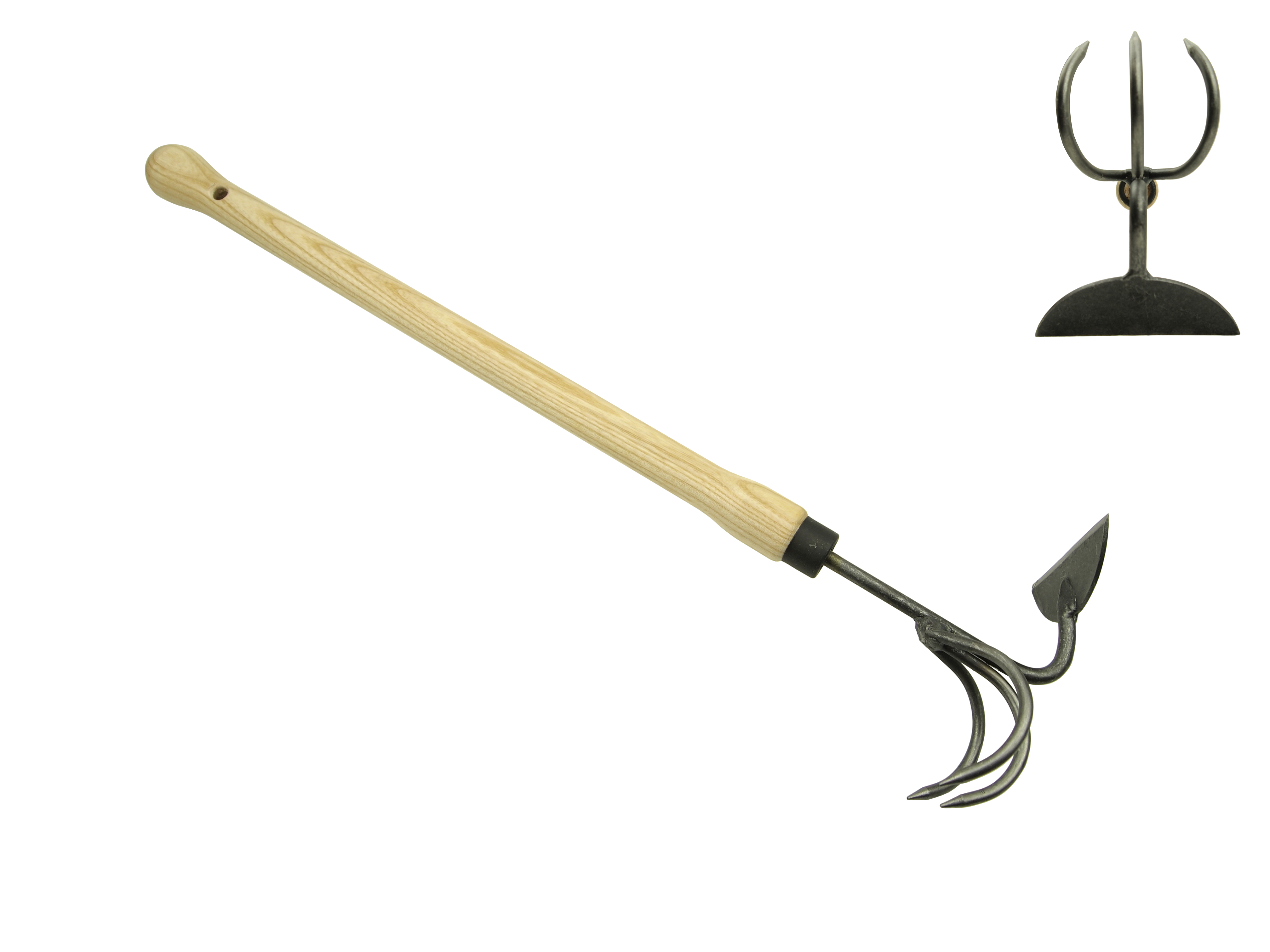 Combi cultivator / onion hoe with 48cm dropgrip handle