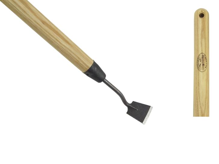 DeWit® Mini Push Hoe with long ash handle