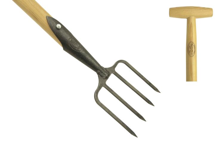 Lawn repair fork ash T-handle 900mm