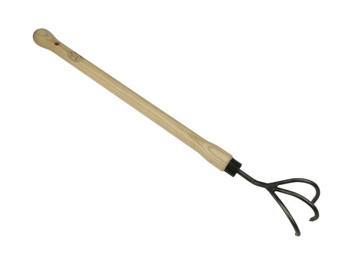 Cultivator 3 tine ash drop-grip handle 480mm